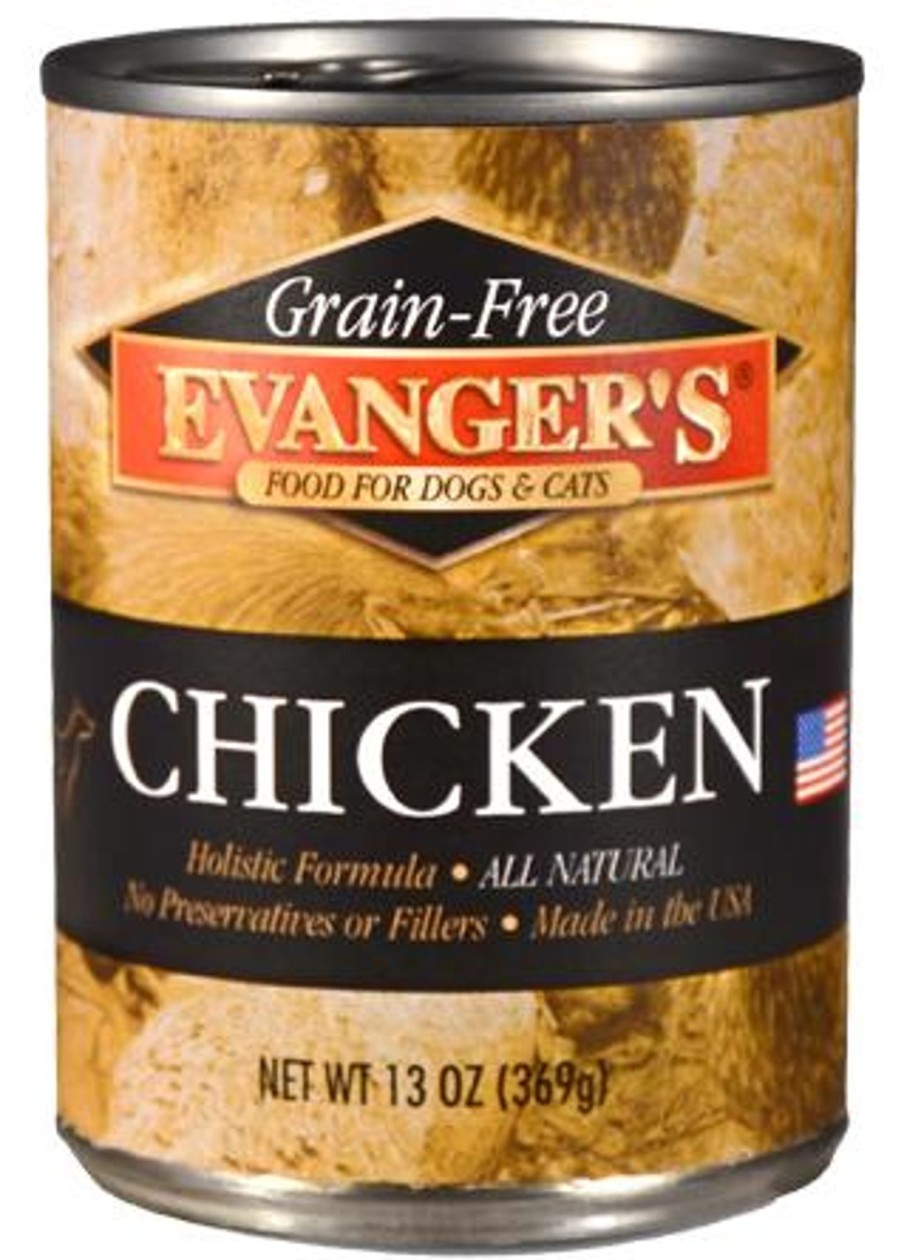 Dog Evangers Wet Food | Evangers Cooked Chicken Canned Dog Food