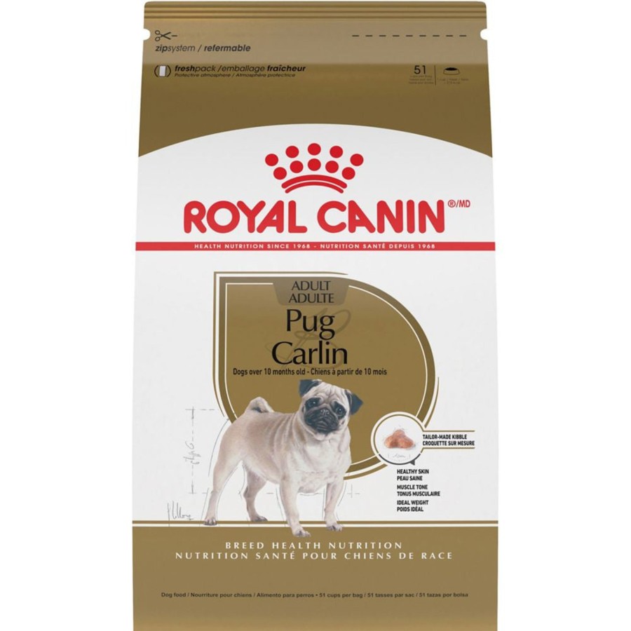 Dog Royal Canin | Royal Canin Breed Health Nutrition Pug Adult Dry Dog Food