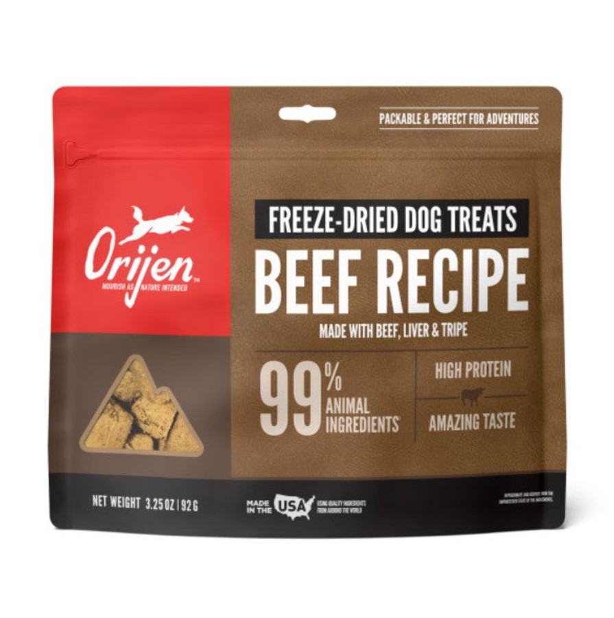 Dog ORIJEN | Orijen Freeze Dried Ranch Raised Beef Dog Treats