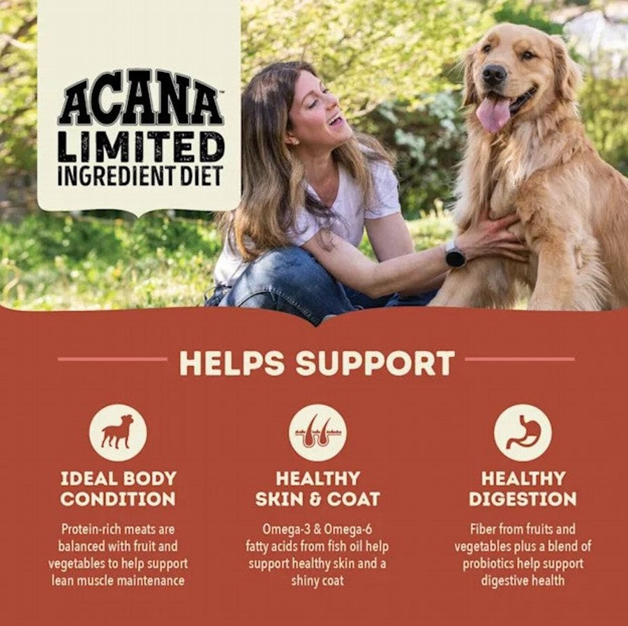 Dog ACANA Dry Food | Acana Singles, Beef & Pumpkin Recipe, Limited Ingredient Diet Dry Dog Food