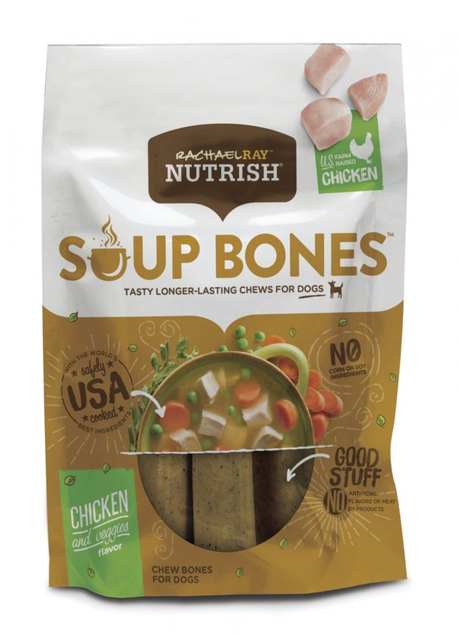 Dog Rachael Ray Nutrish | Rachael Ray Nutrish Soup Bones Chicken & Veggies Recipe Dog Treats