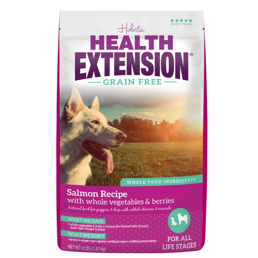 Dog Health Extension | Health Extension Grain Free Salmon Recipe Dry Dog Food