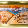 Cat Against the Grain Wet Food | Against The Grain Chicken And Pumpkin Samba Canned Cat Food