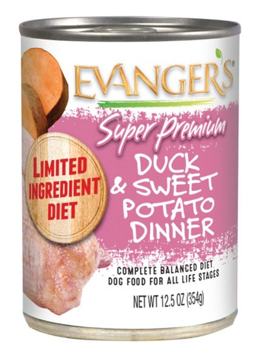 Dog Evangers Wet Food | Evangers Super Premium Duck And Sweet Potato Canned Dog Food