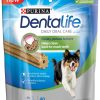 Dog Purina Dentalife | Purina Dentalife Daily Oral Care Adult Small & Medium Breed Chicken Flavor Dog Treats