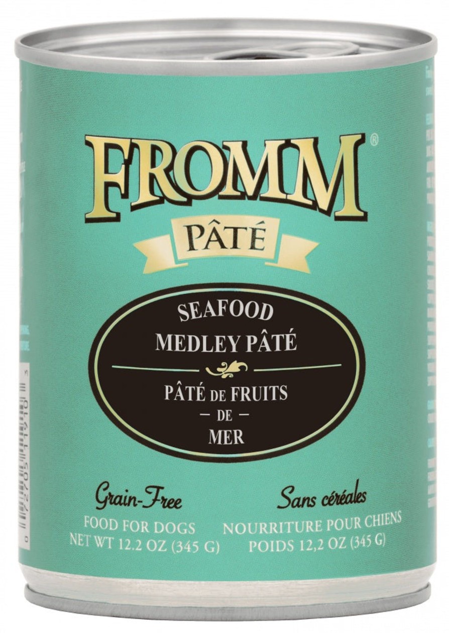 Dog Fromm Wet Food | Fromm Seafood Medley Pate Grain Free Canned Dog Food