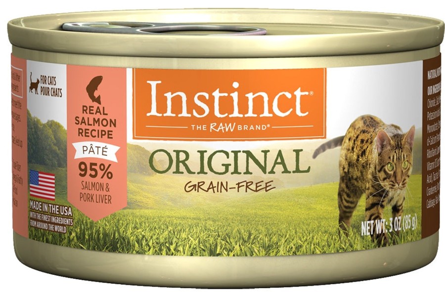 Cat Nature's Variety Wet Food | Instinct Grain Free Salmon Formula Canned Cat Food