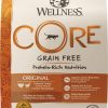 Cat Wellness Dry Food | Wellness Core Natural Grain Free Original Turkey, Chicken, Whitefish & Herring Recipe Dry Cat Food