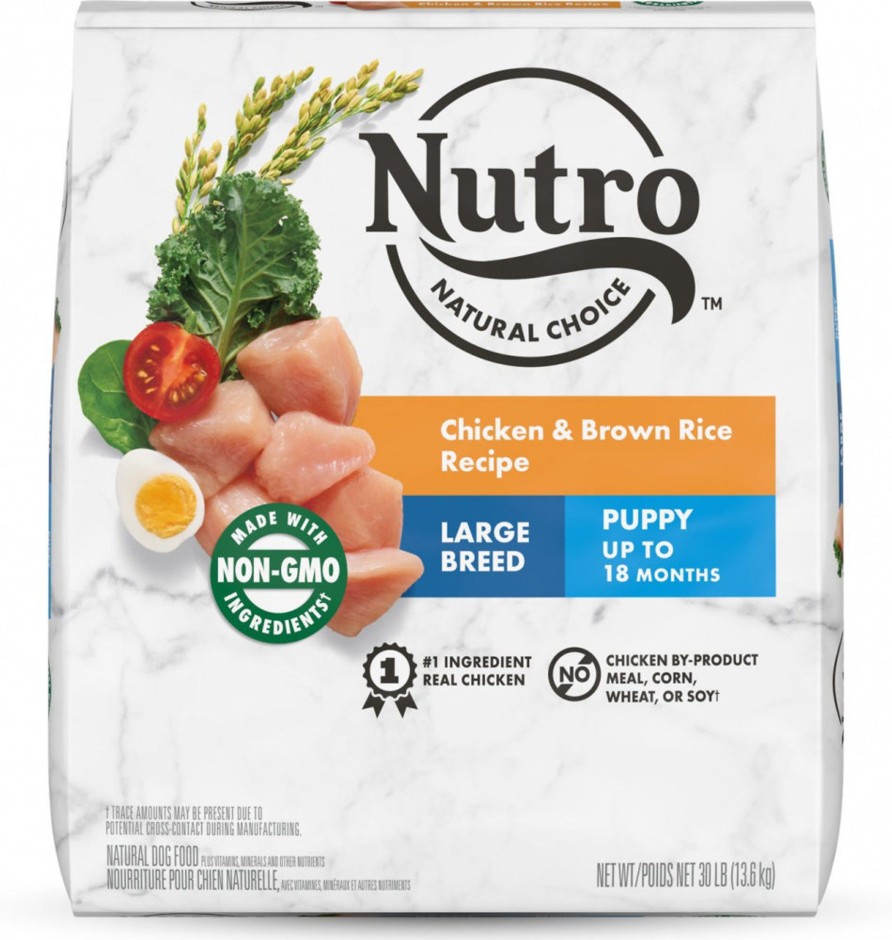 Dog Nutro | Nutro Wholesome Essentials Large Breed Puppy Farm-Raised Chicken, Brown Rice & Sweet Potato Dry Dog Food