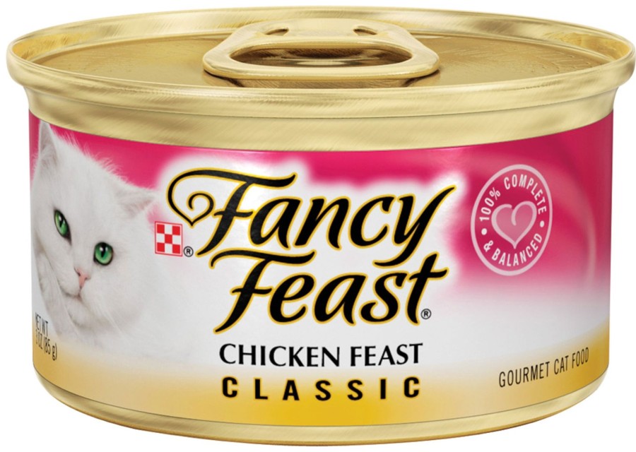 Cat Fancy Feast Wet Food | Fancy Feast Gourmet Chicken Canned Cat Food