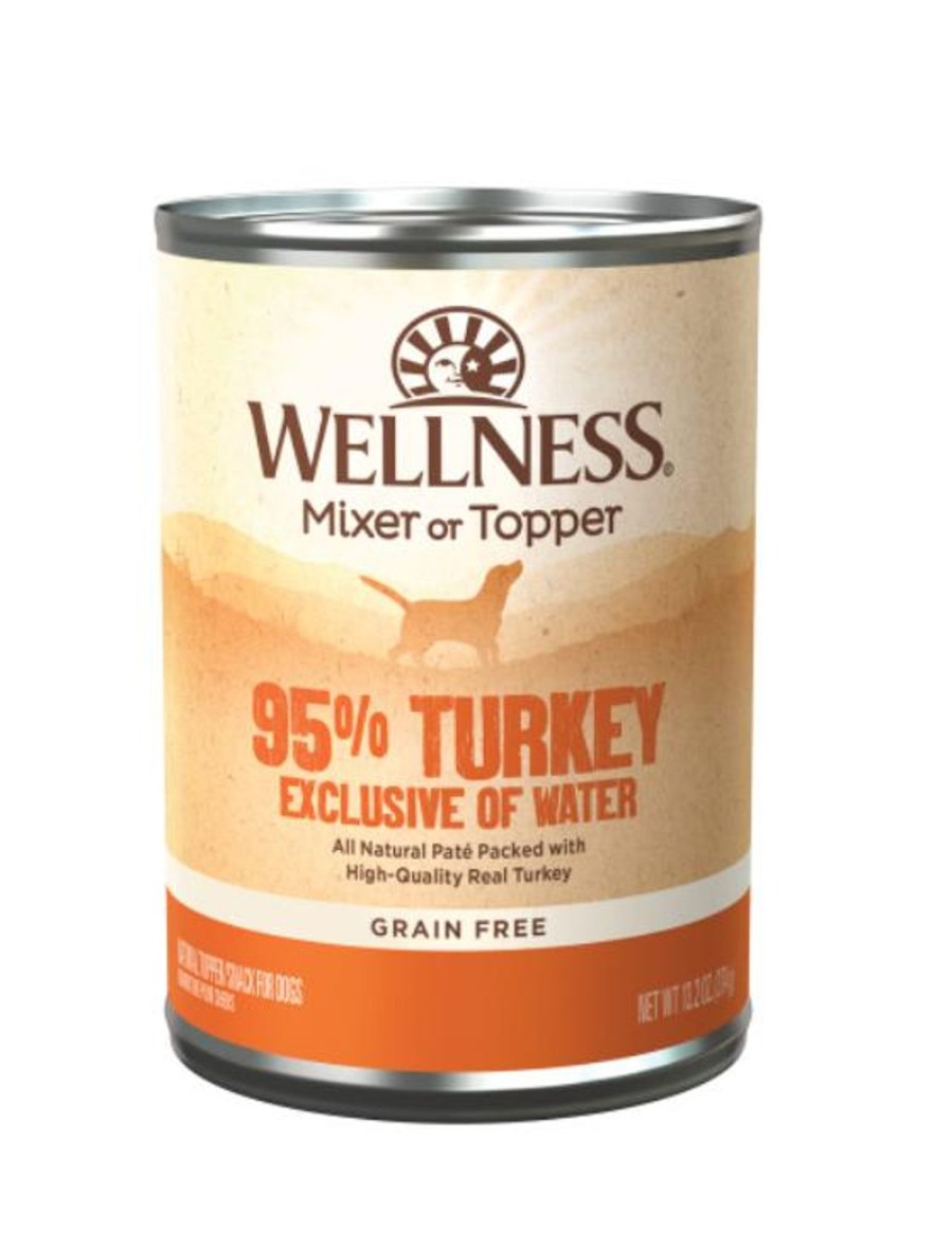 Dog Wellness Wet Food | Wellness Natural Grain Free Adult 95% Turkey Canned Dog Food