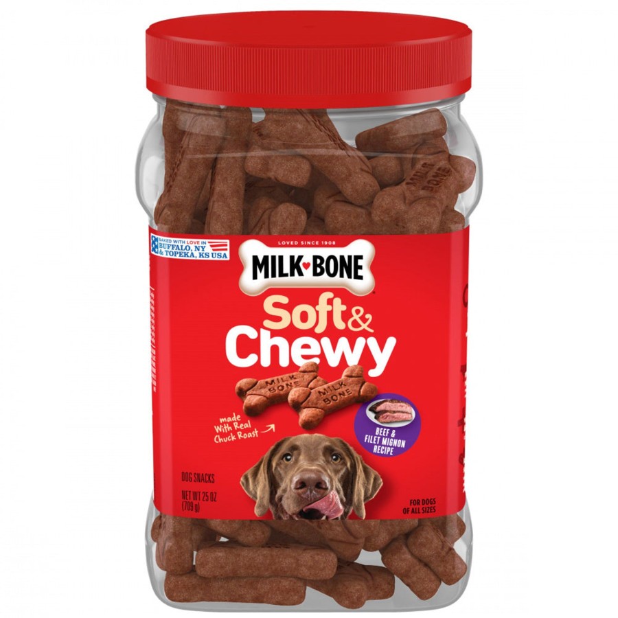 Dog Milk-Bone | Milk-Bone Soft And Chewy Treats-Beef Filet Mignon