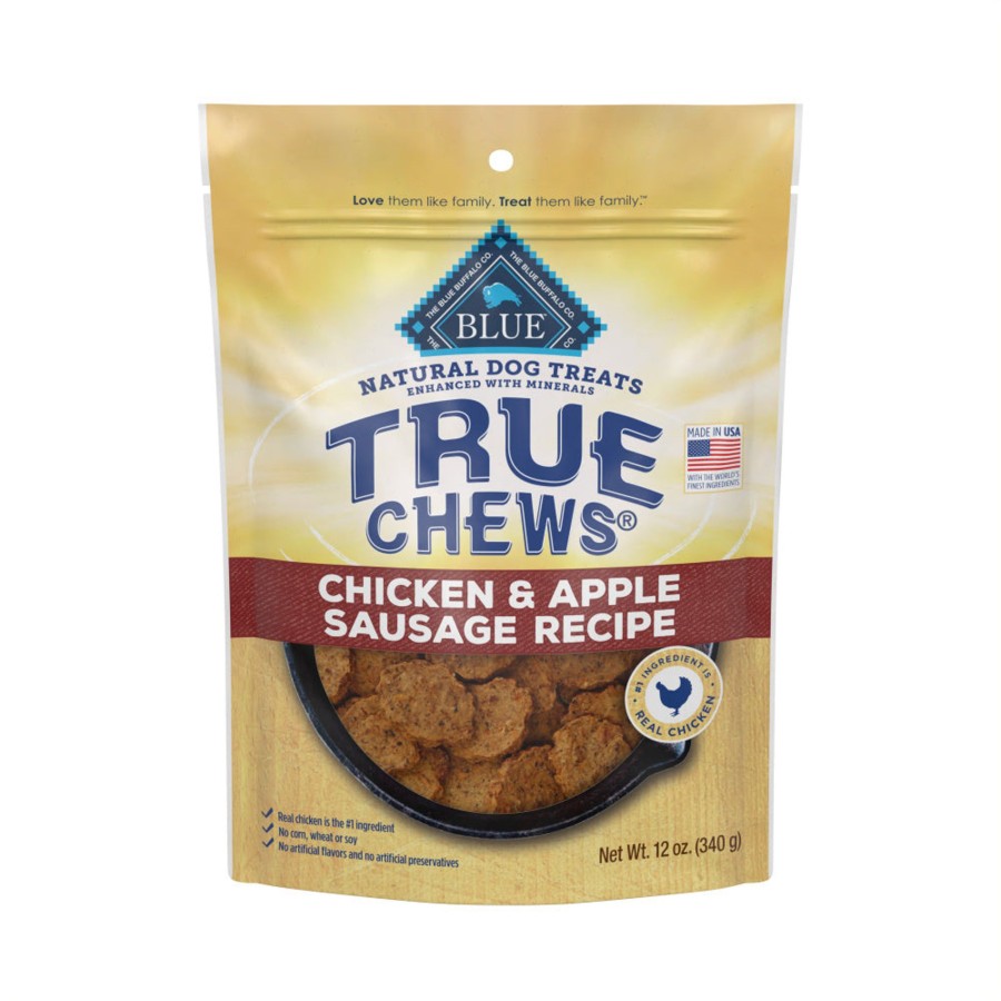 Dog True Chews | Blue Buffalo Truechews Chicken & Apple Sausage Dog Treats