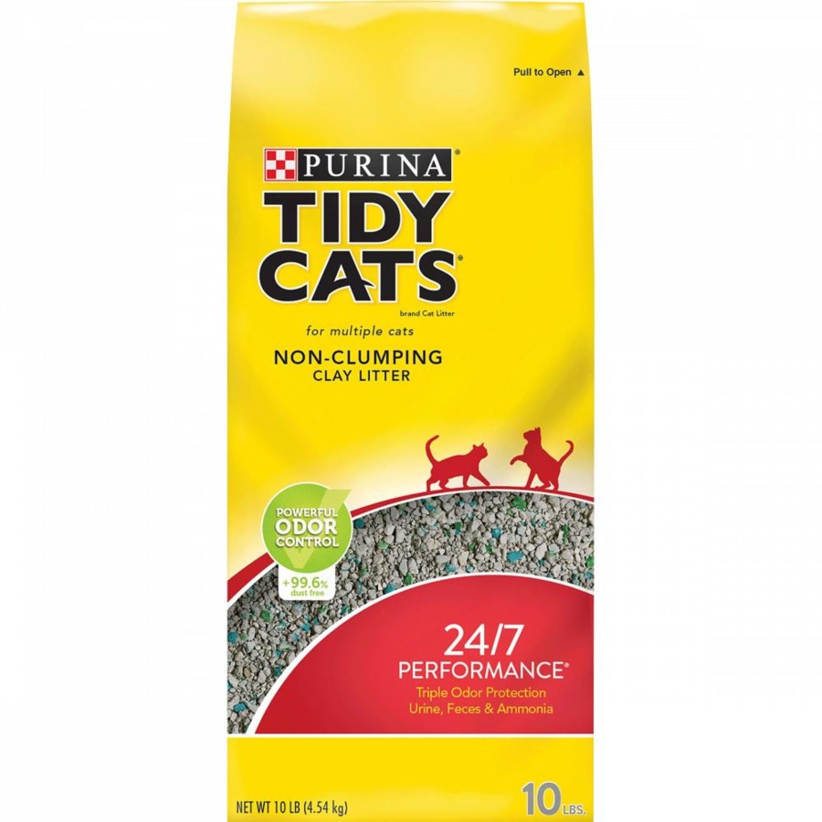 Cat Tidy Cats | Tidy Cats Non Clumping 24/7 Performance Multicat Long Lasting Odor Control Cat Litter