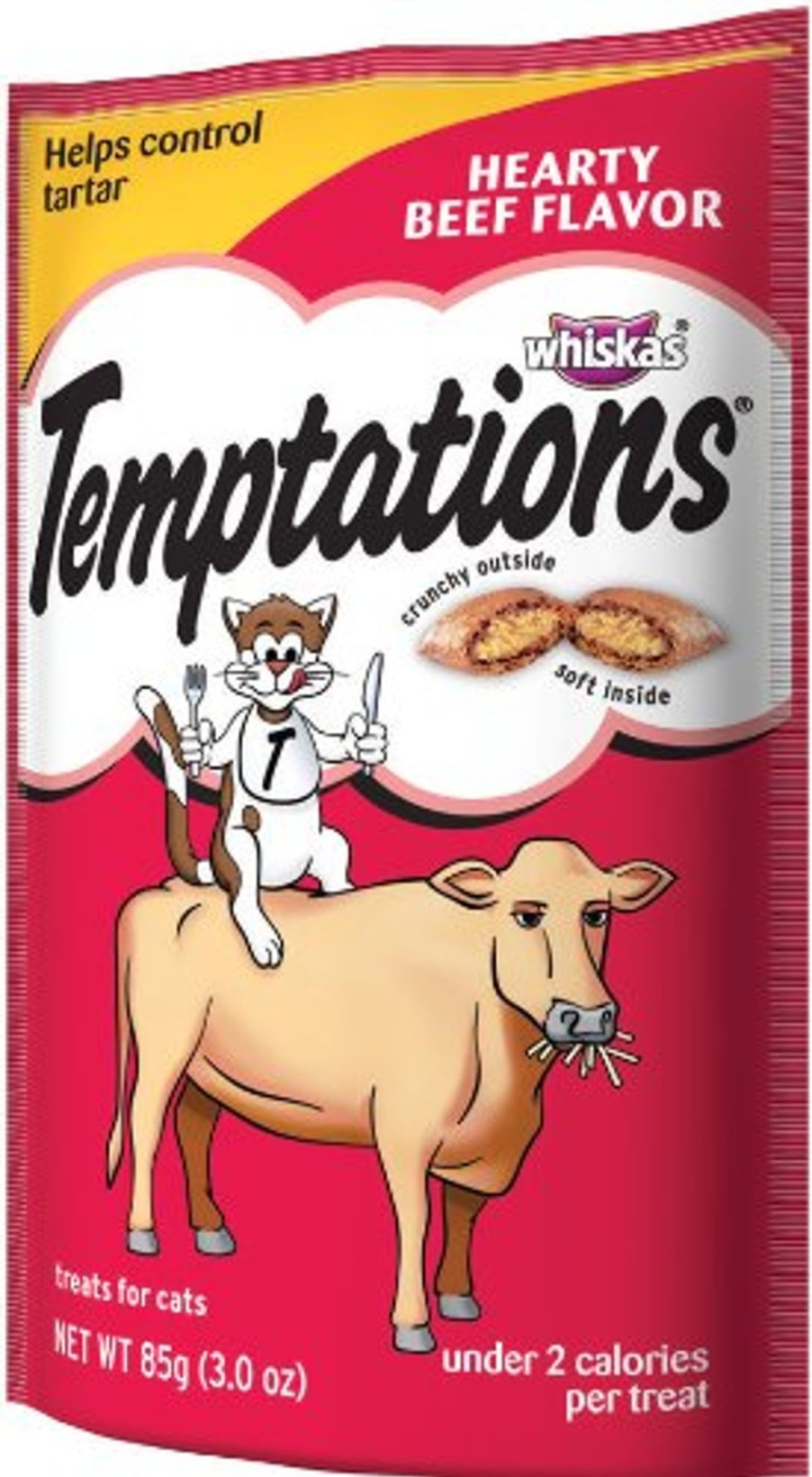 Cat TEMPTATIONS | Temptations Hearty Beef Flavor Cat Treats