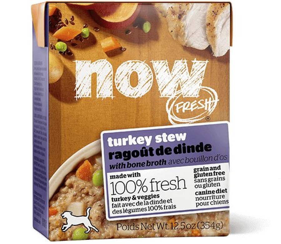 Dog Petcurean | Petcurean Now! Fresh Grain Free Turkey Stew With Bone Broth Wet Dog Food