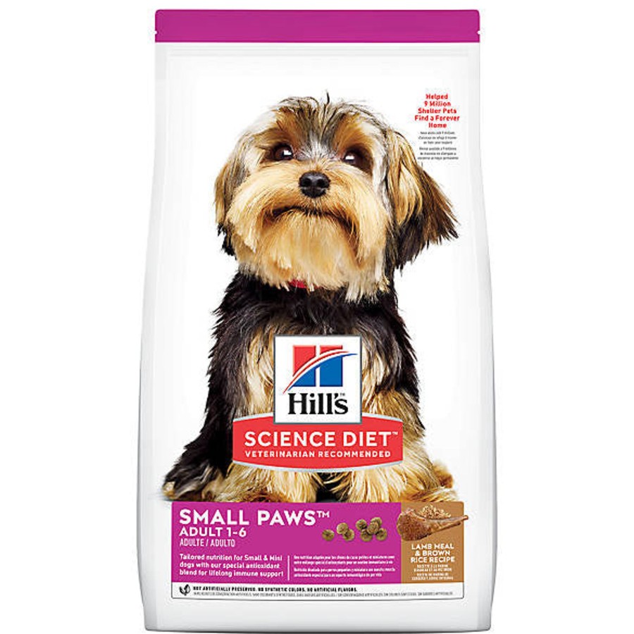 Dog Hill's Science Diet Dry Food | Hill'S Science Diet Adult Small Paws Lamb Meal & Brown Rice Recipe Dry Dog Food