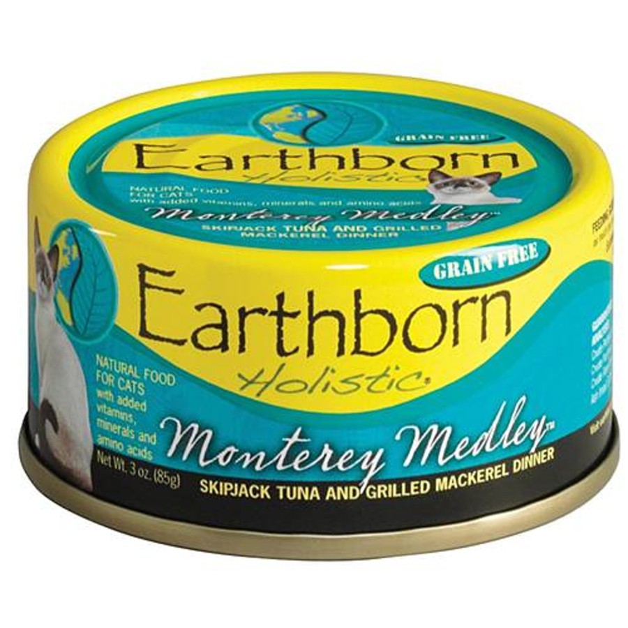 Cat Earthborn Holistic Wet Food | Earthborn Holistic Monterey Medley Grain Free Canned Cat Food