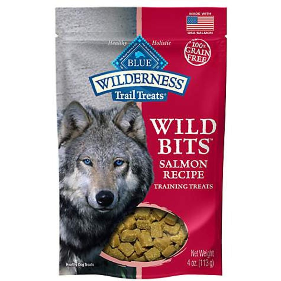 Dog Blue Buffalo | Blue Buffalo Wilderness Trail Treats Salmon Wild Bits Dog Treats