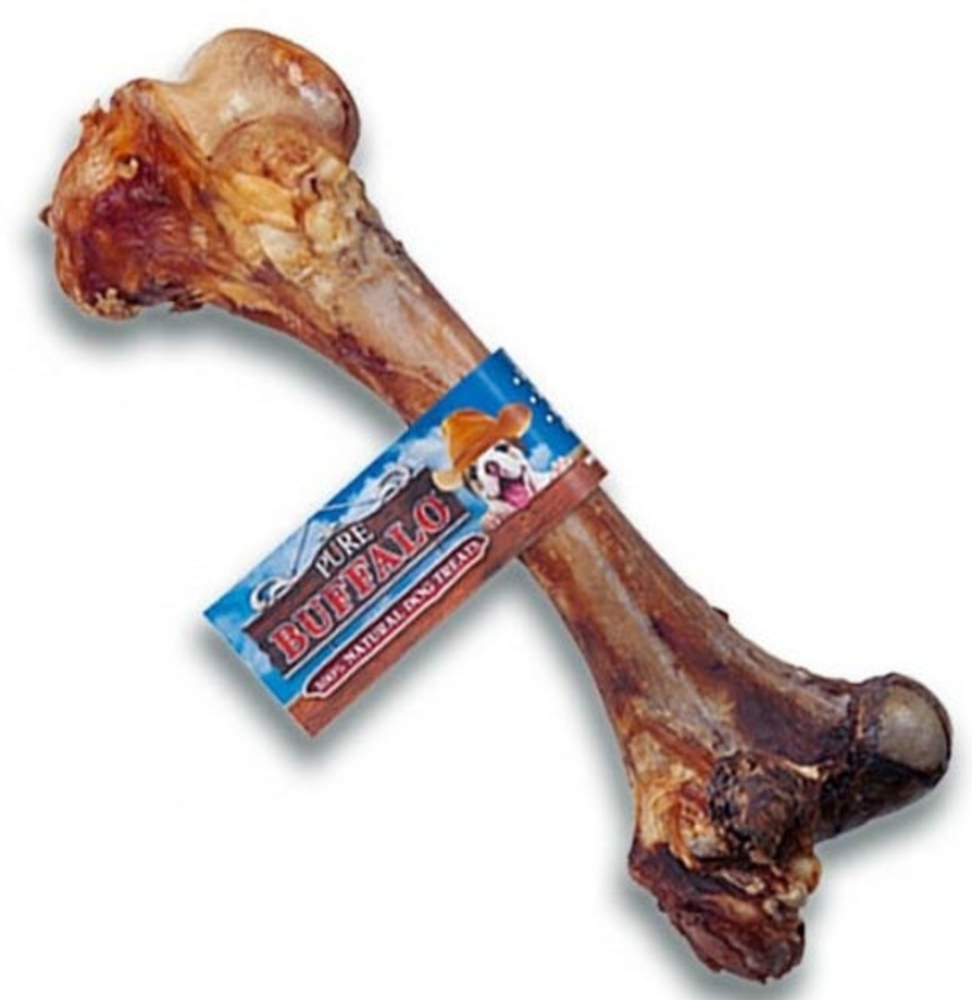 Dog Loving Pets | Pure Buffalo Meaty Femur Bone Dog Treats