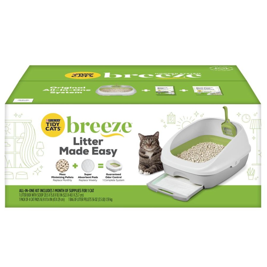 Cat Tidy Cats | Tidy Cat Breeze Cat Litter System