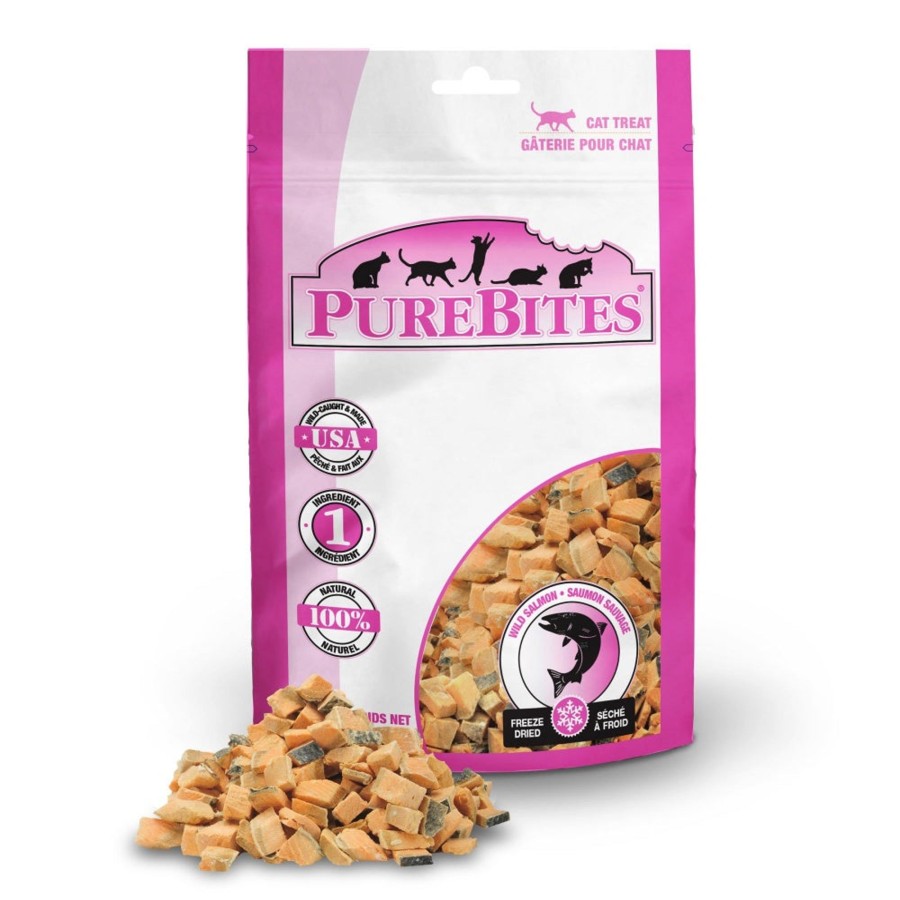 Cat PureBites | Purebites Freeze Dried Salmon Cat Treats