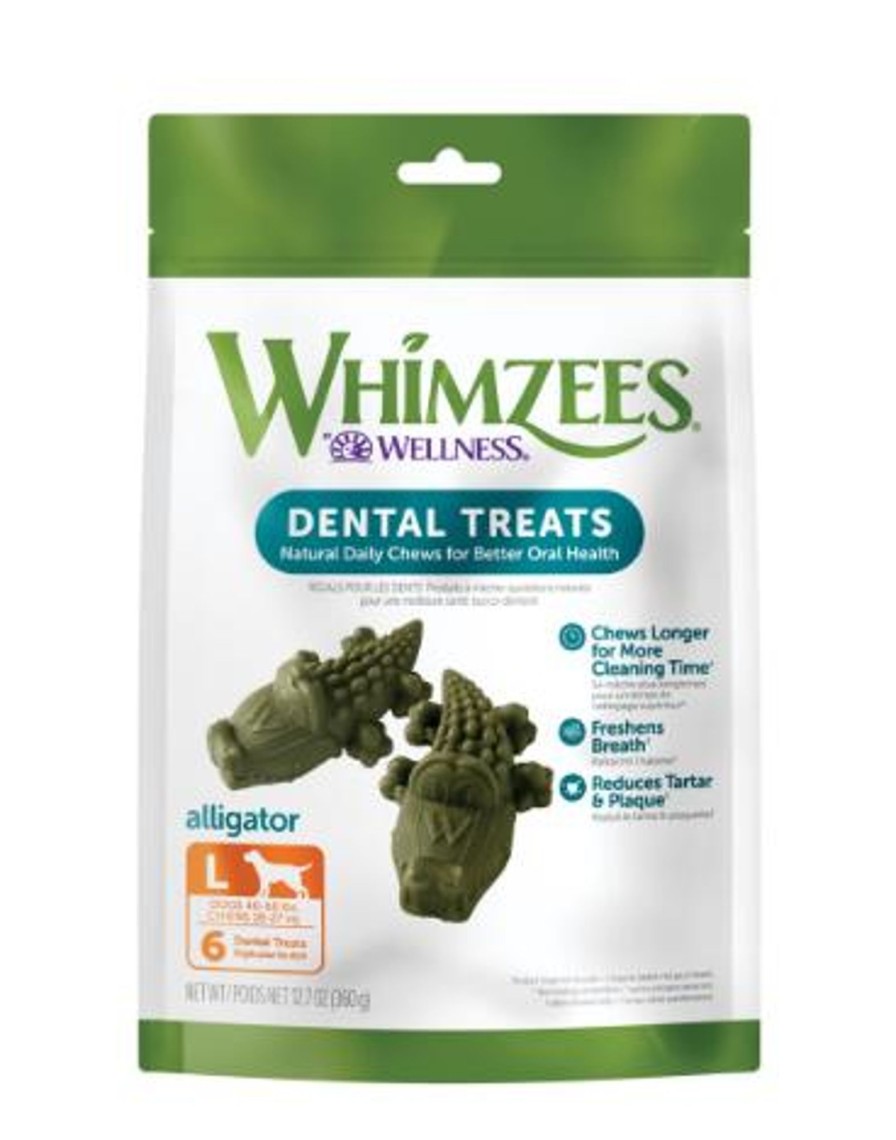 Dog Whimzees | Whimzees Alligator Dental Dog Treats