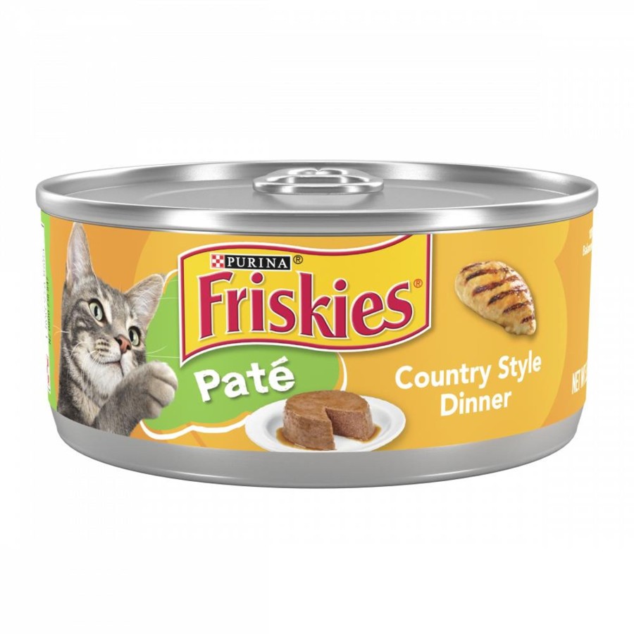 Cat Friskies Wet Food | Friskies Pate Country Style Dinner Canned Cat Food