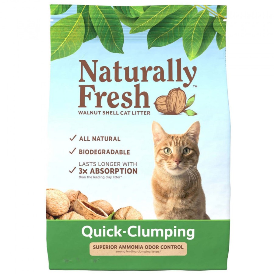 Cat Naturally Fresh | Naturally Fresh Walnut Based Quick Clumping Cat Litter