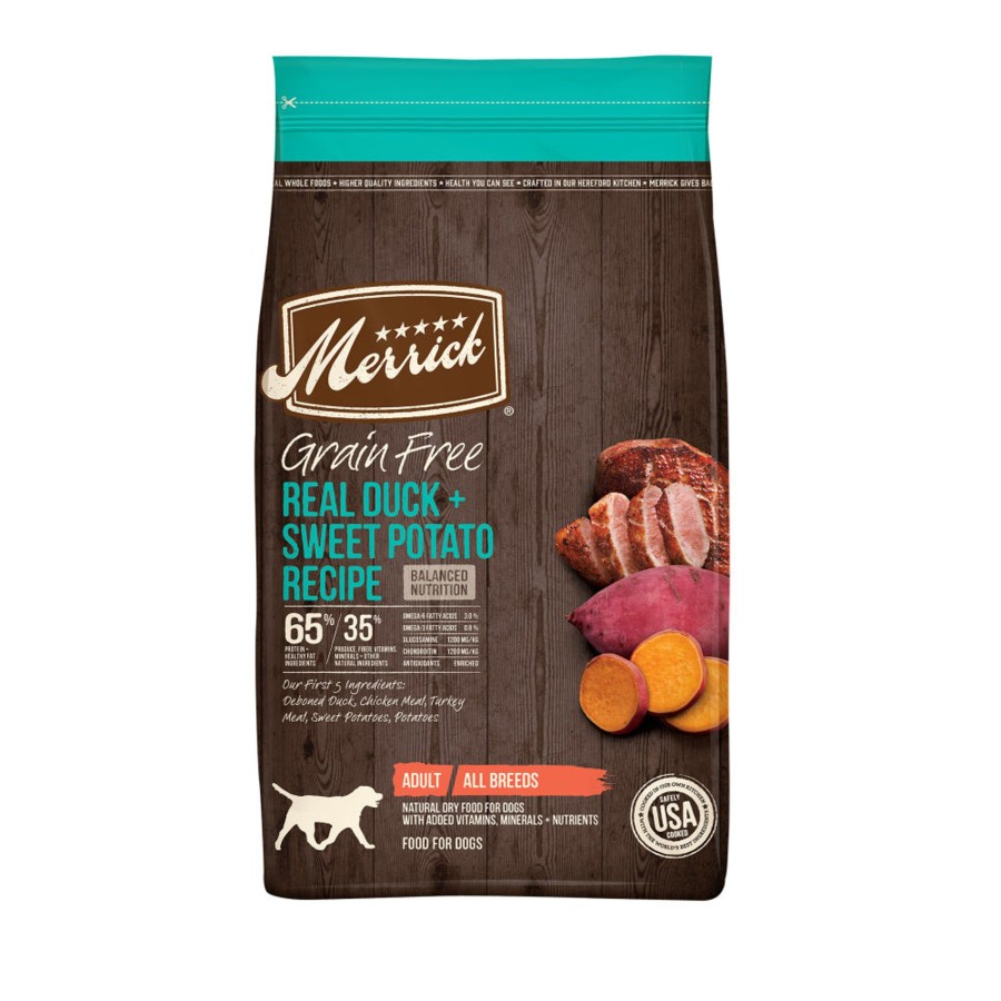 Dog Merrick Dry Food | Merrick Grain Free Real Duck & Sweet Potato Dry Dog Food