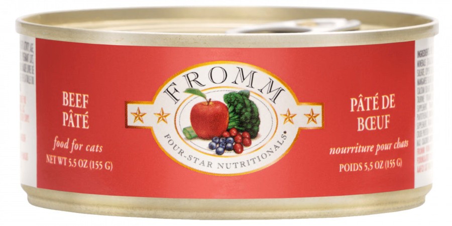 Cat Fromm Wet Food | Fromm Four Star Beef Pate Canned Cat Food