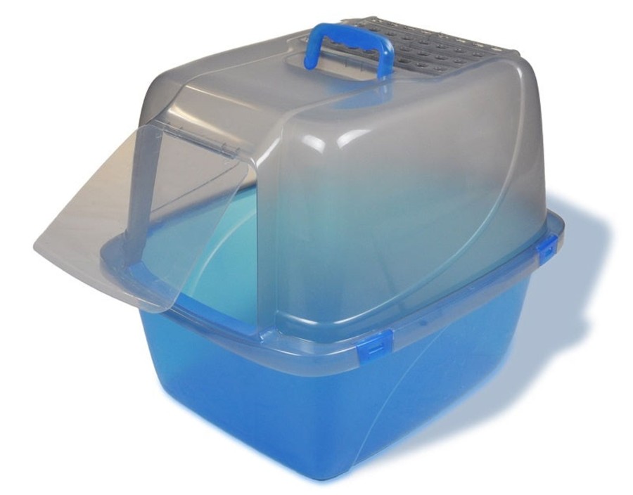 Cat Van Ness | Van Ness Translucent Enclosed Cat Litter Pan