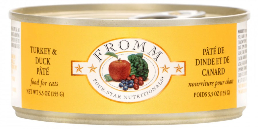 Cat Fromm Wet Food | Fromm Four Star Turkey & Duck Pate Canned Cat Food