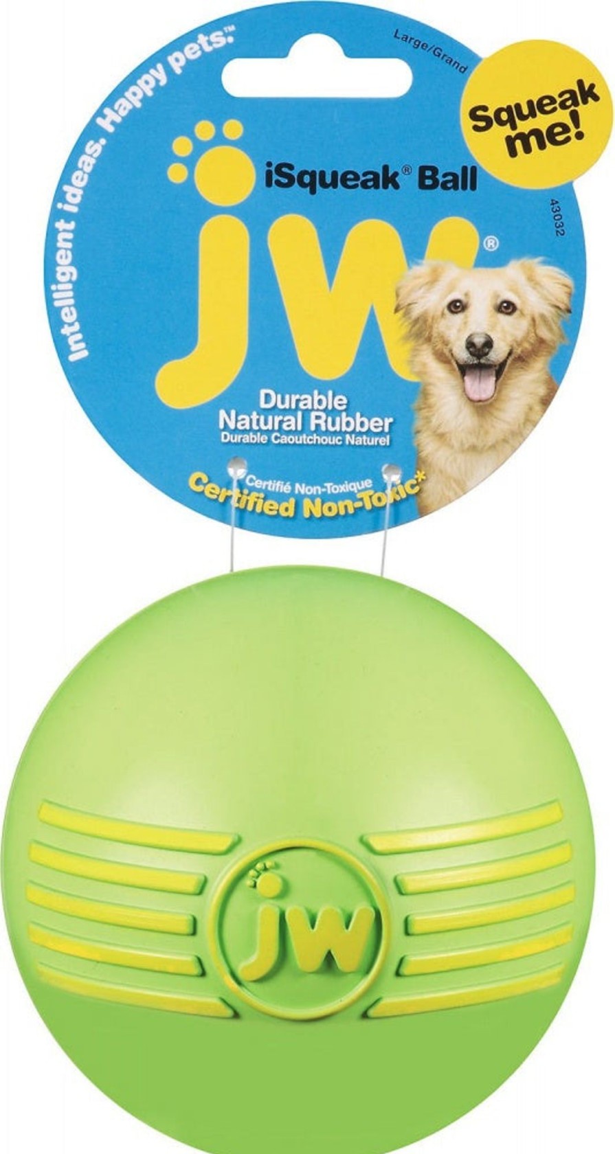 Dog JW Pet | Jw Pet Isqueak Ball Dog Toy