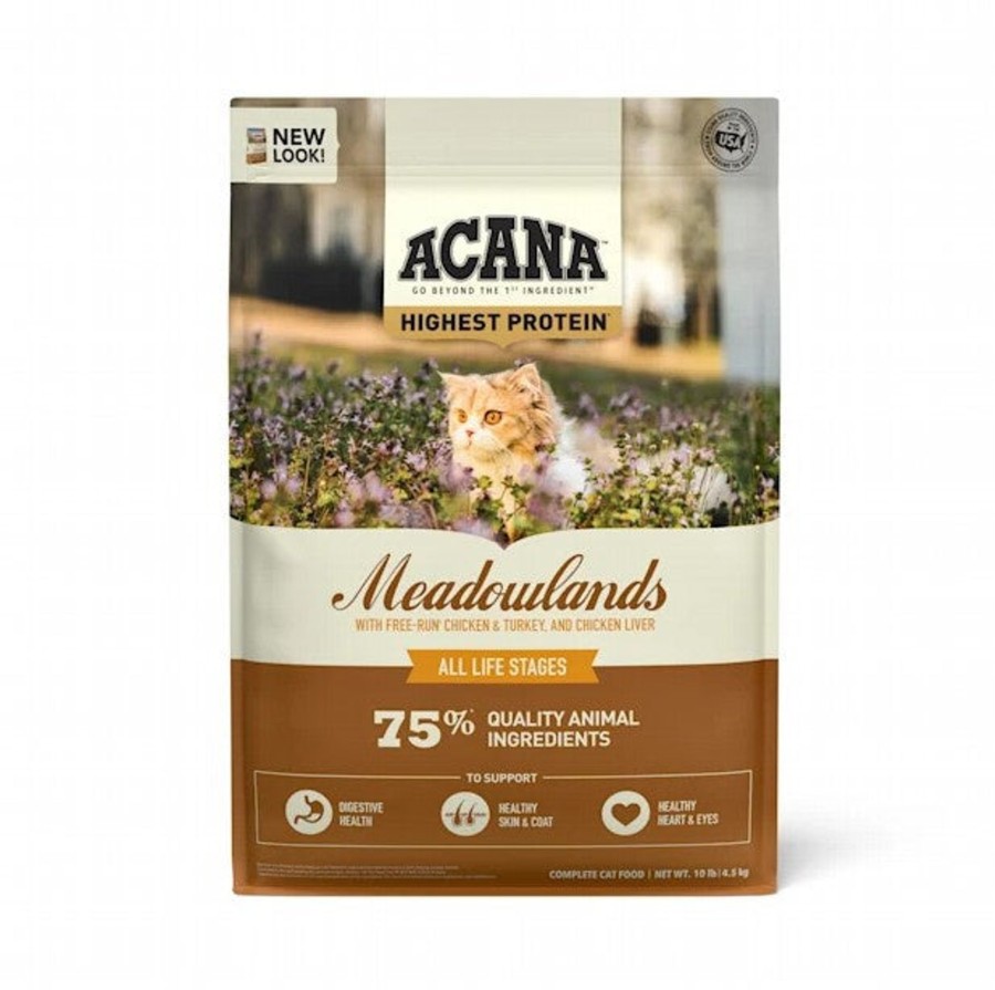 Cat ACANA Freeze Dried | Acana Highest Protein Meadowlands Dry Cat Food