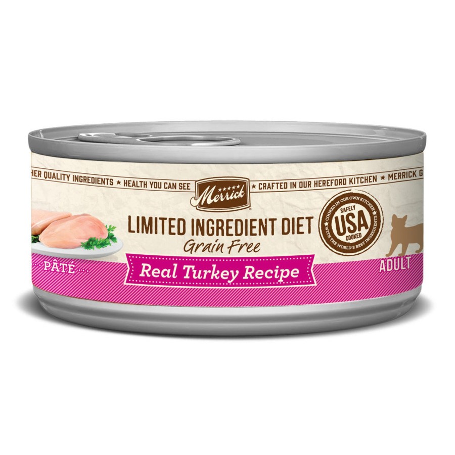 Cat Merrick Wet Food | Merrick Limited Ingredient Diet Grain Free Real Turkey Pate Wet Cat Food