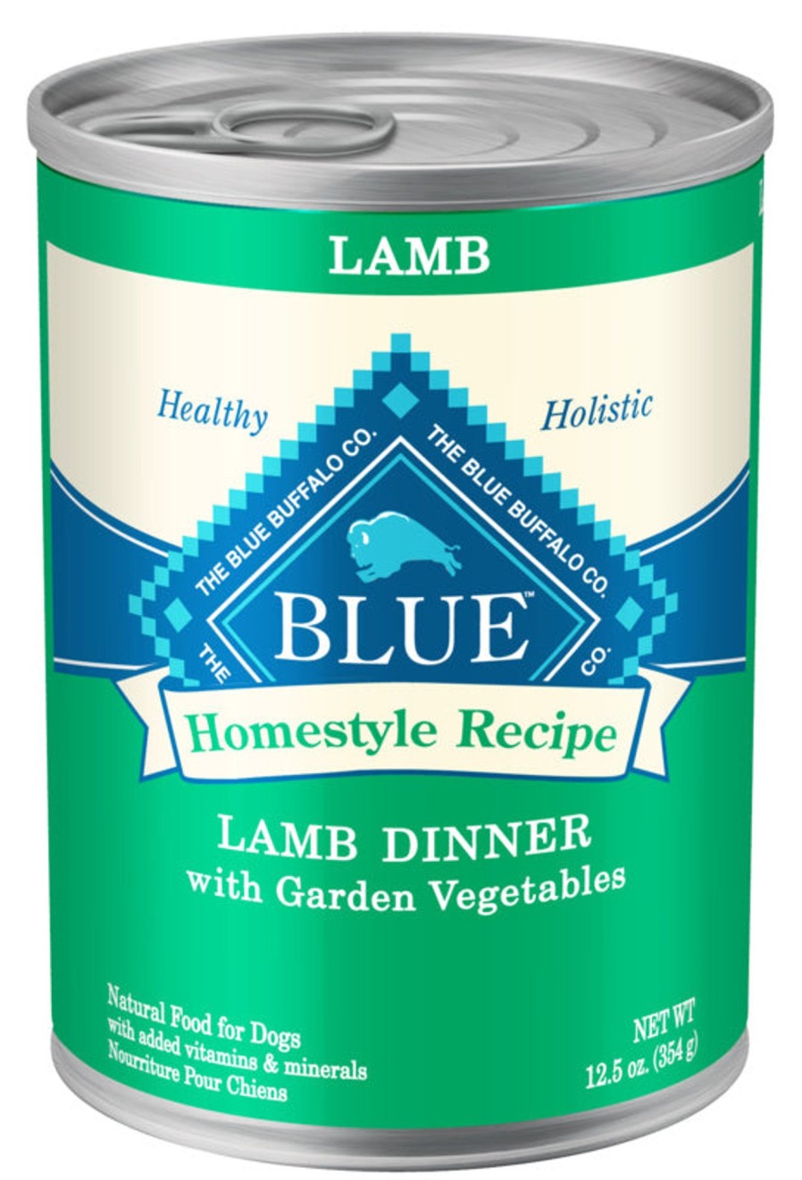 Dog Blue Buffalo Wet Food | Blue Buffalo Homestyle Recipe Adult Lamb Dinner With Garden Vegetables Canned Dog Food