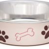 Dog Loving Pets | Loving Pets Pink Bella Bowls