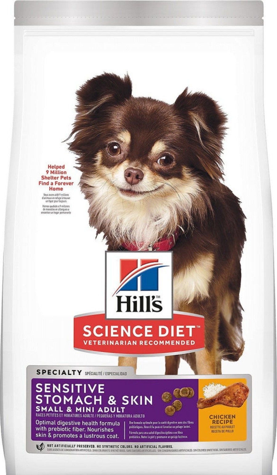 Dog Hill's Science Diet Dry Food | Hill'S Science Diet Adult Sensitive Stomach & Skin Small & Mini Breed Chicken Recipe Dry Dog Food