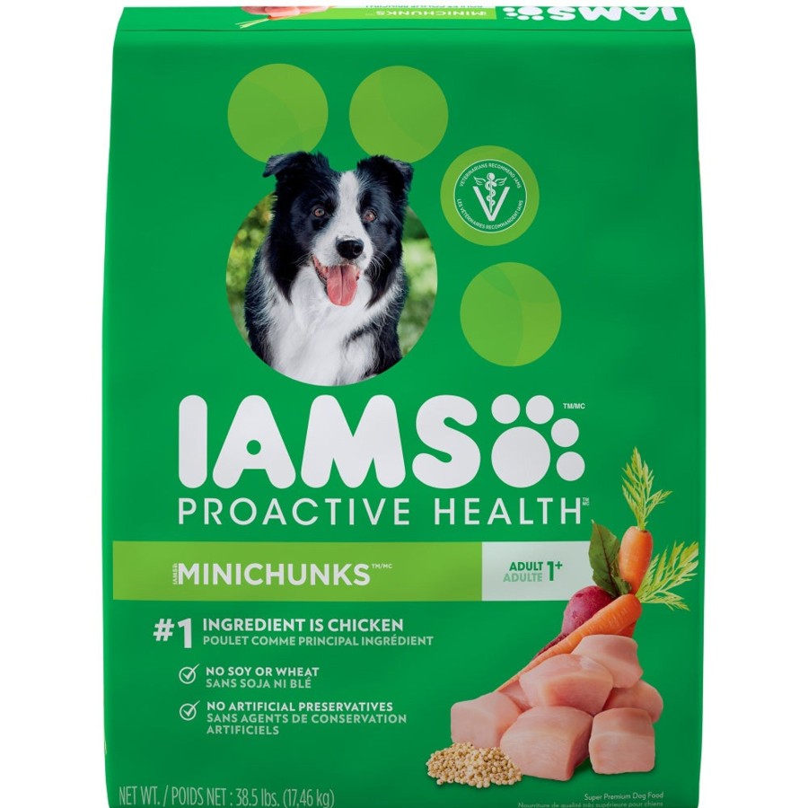 Dog IAMS | Iams Proactive Health Adult Minichunks Dry Dog Food