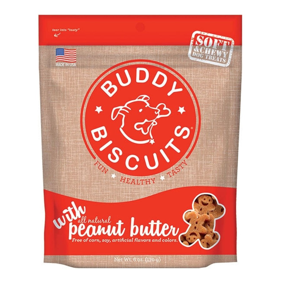 Dog Cloud Star | Cloud Star Buddy Biscuits Soft And Chewy Peanut Butter Dog Treats