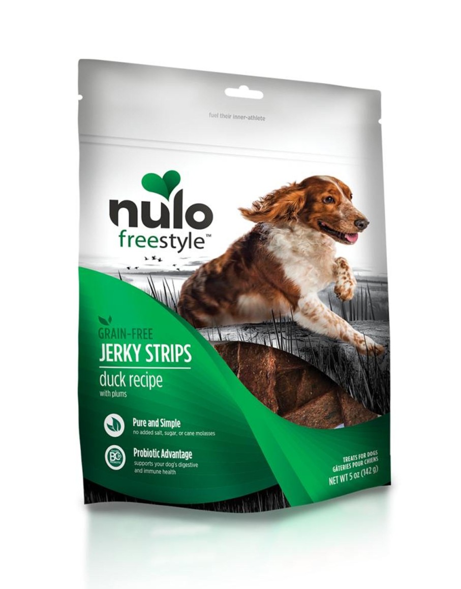 Dog Nulo | Nulo Freestyle Grain Free Duck & Plum Recipe Jerky Dog Treats