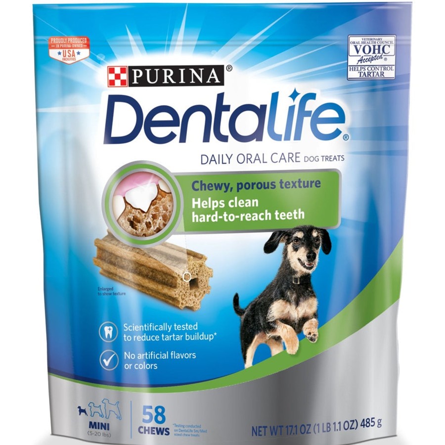 Dog Purina Dentalife | Purina Dentalife Daily Oral Care Mini Dental Dog Treats