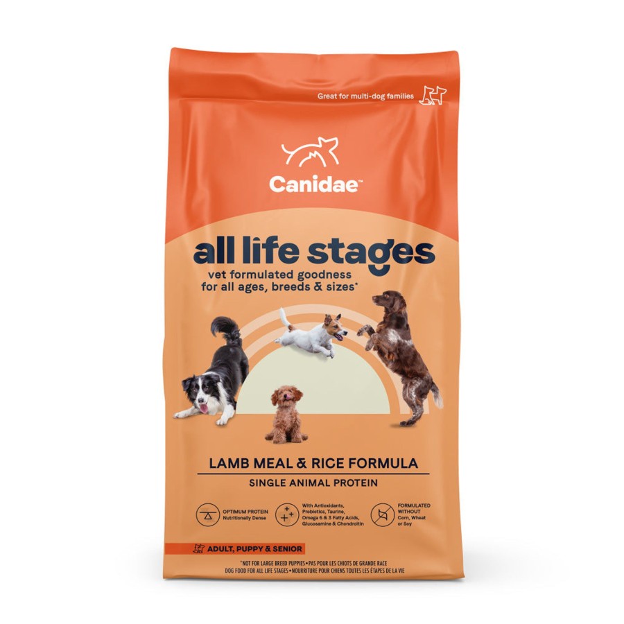 Dog Canidae Dry Food | All Life Stages Lamb Meal & Rice Formula Dry Dog Food