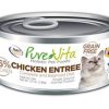 Cat PureVita Wet Food | Purevita Grain Free 96% Real Chicken Entree Canned Cat Food