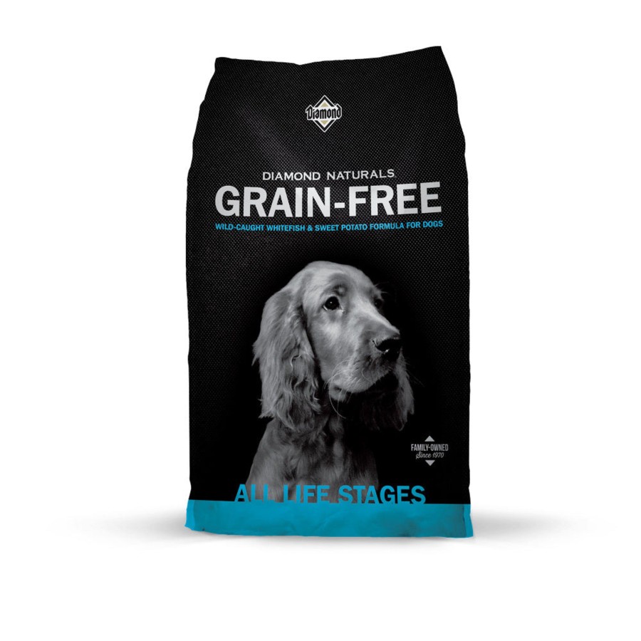 Dog Diamond Dry Food | Diamond Naturals Grain Free Whitefish & Sweet Potato Dry Dog Food