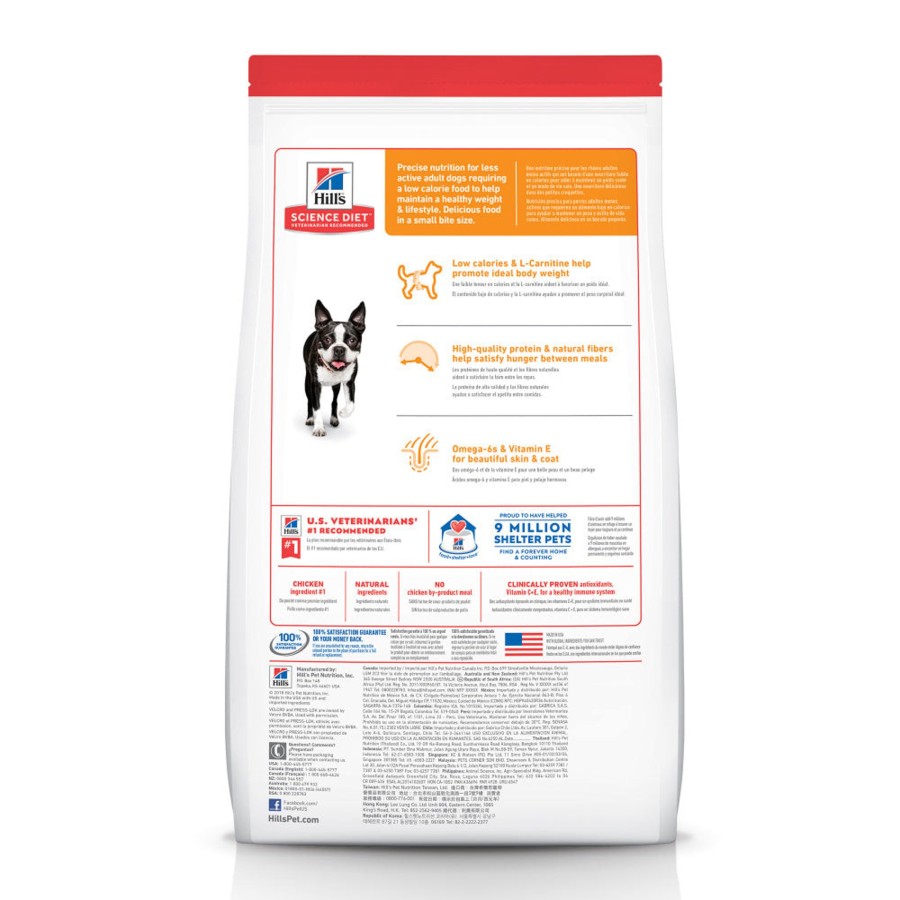 Dog Hill's Science Diet Dry Food | Hill'S Science Diet Adult Light Small Bites Chicken Meal & Barley Dry Dog Food