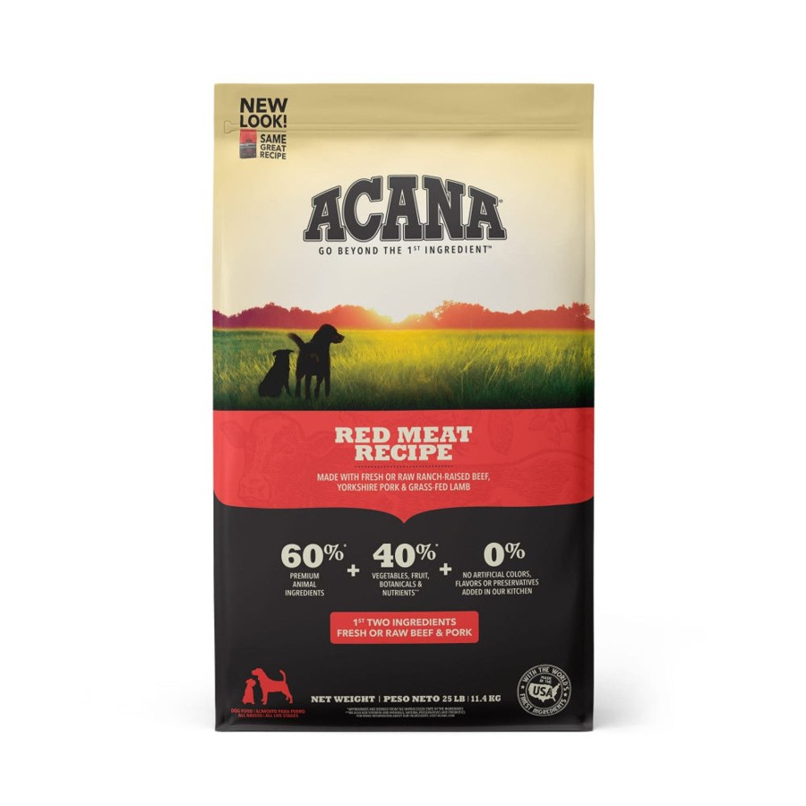 Dog ACANA | Acana Red Meat Recipe Dry Dog Food