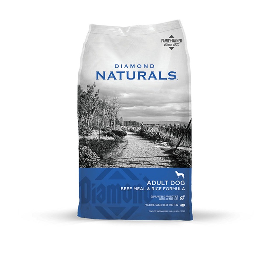 Dog Diamond Dry Food | Diamond Naturals Beef Meal & Rice Formula Adult Dry Dog Food