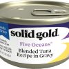 Cat Solid Gold Wet Food | Solid Gold Five Oceans Grain Free Blended Tuna In Gravy Recipe Canned Cat Food